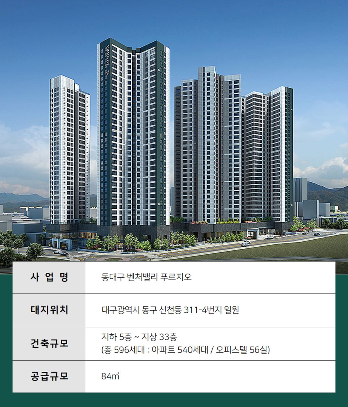 동대구 벤처밸리 푸르지오